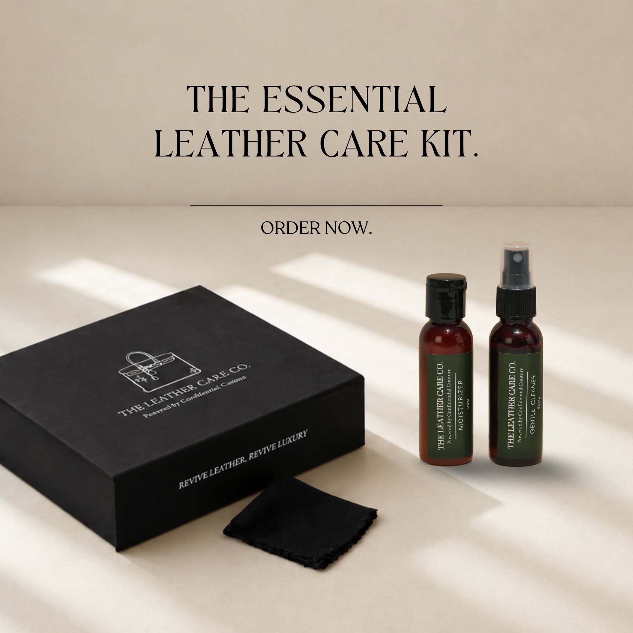 The Essential Leather Care Kit
