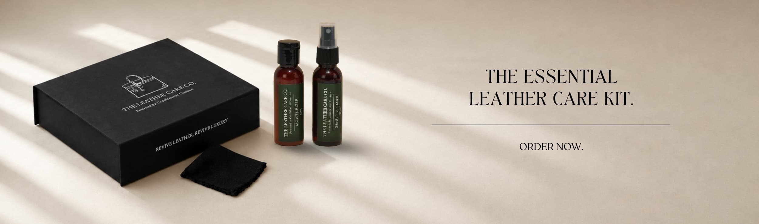 The Essential Leather Care Kit
